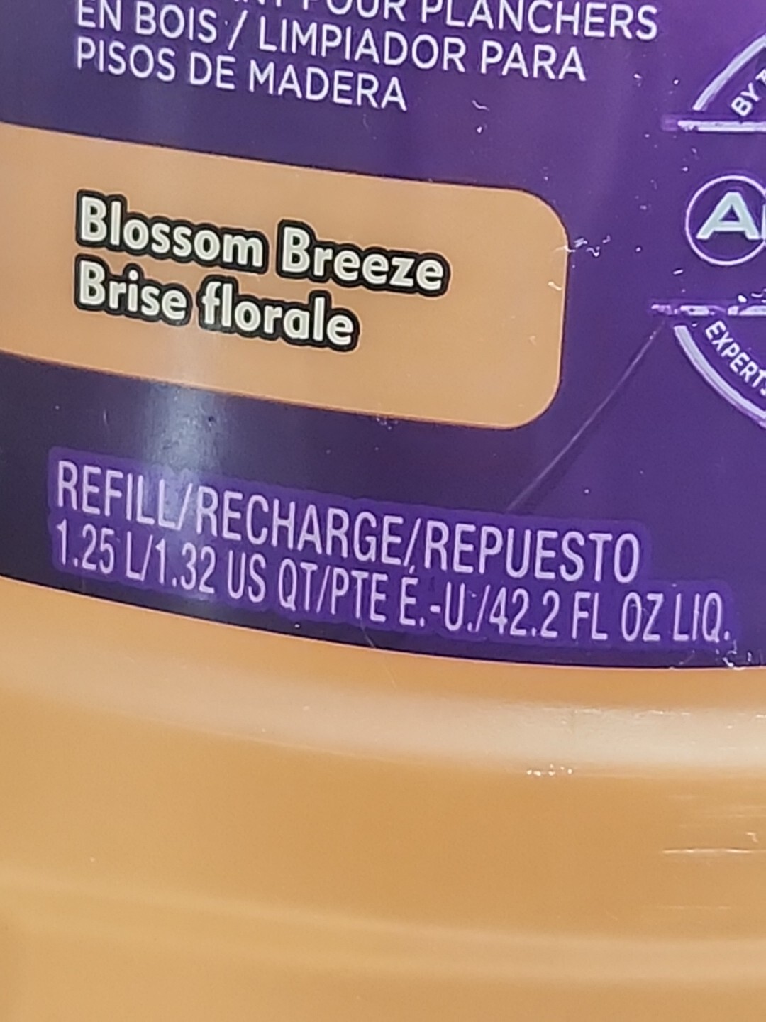 Procter & Gamble 23682 Swiffer WetJet Wood Floor Cleaner 1.25L Refill