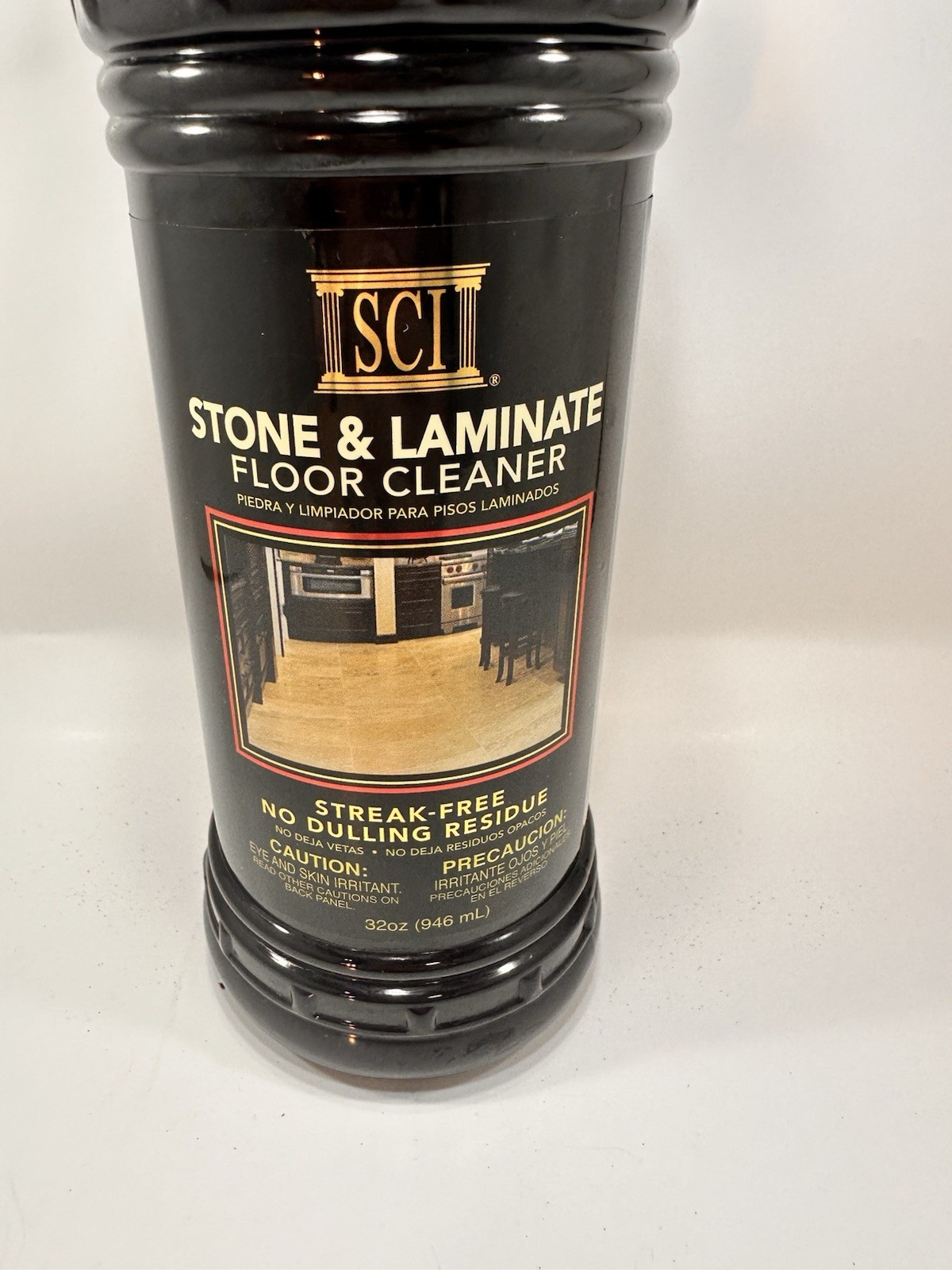 SCI Stone & Laminate Floor Cleaner 32 oz Spray Bottle – Mostly Full Used