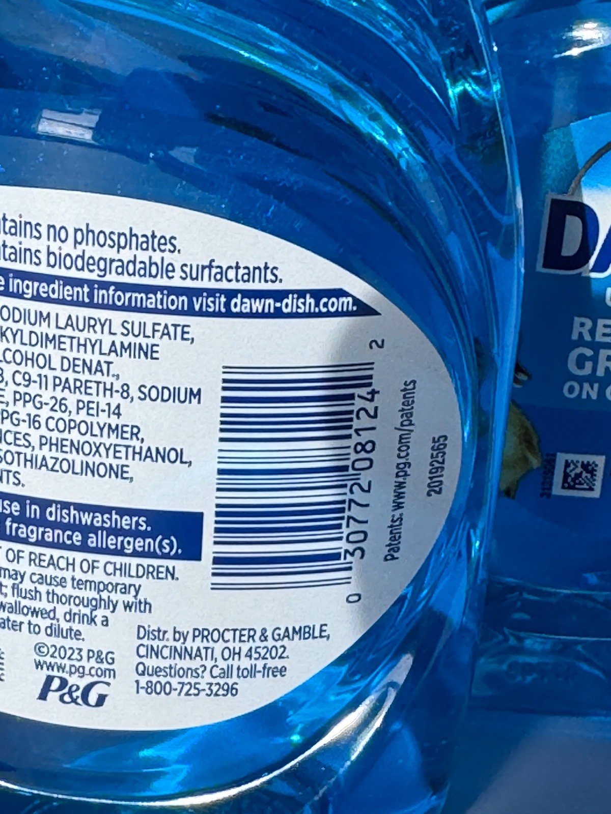 Dawn Ultra Dish Soap Original Scent Dishwashing Liquid 7.5 OZ Pack of 6