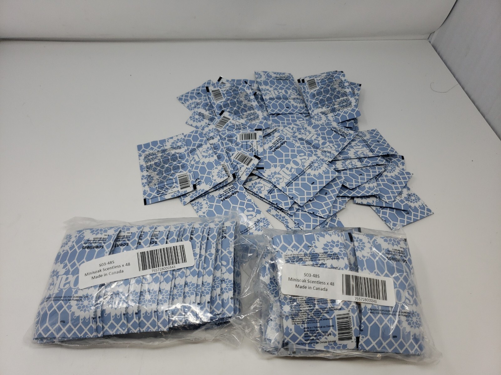 Lot Of 142 Soak Mini Scentless