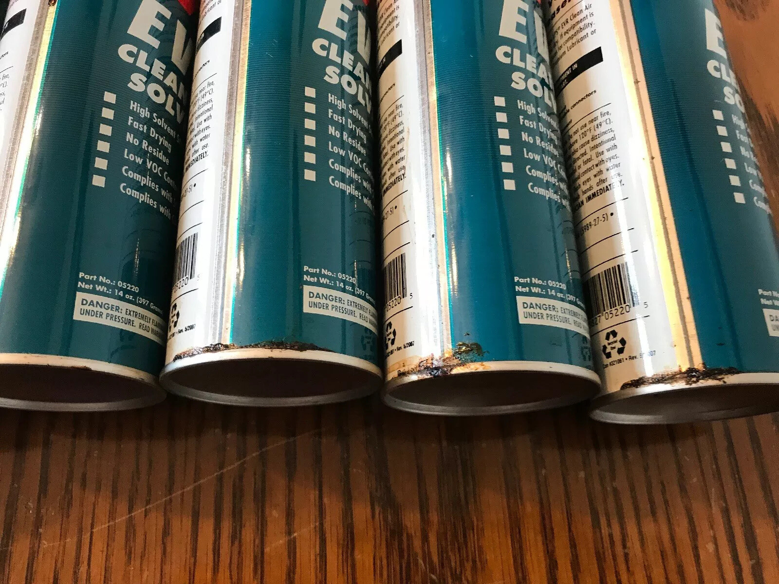 (11) Damaged LPS 05220 EVR(R),Solvent Degreaser,Size 20 oz. Cans -See Discript