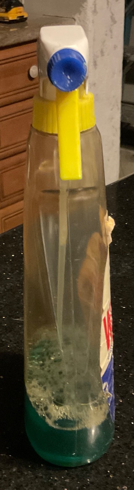 Vintage 1979 Windex 22 Fl Oz with Ammonia-D Bottle Prop Old Original