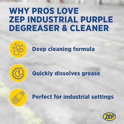 Industrial Purple Cleaner & Degreaser Concentrate 32oz – Easy Rinse, Case of 4