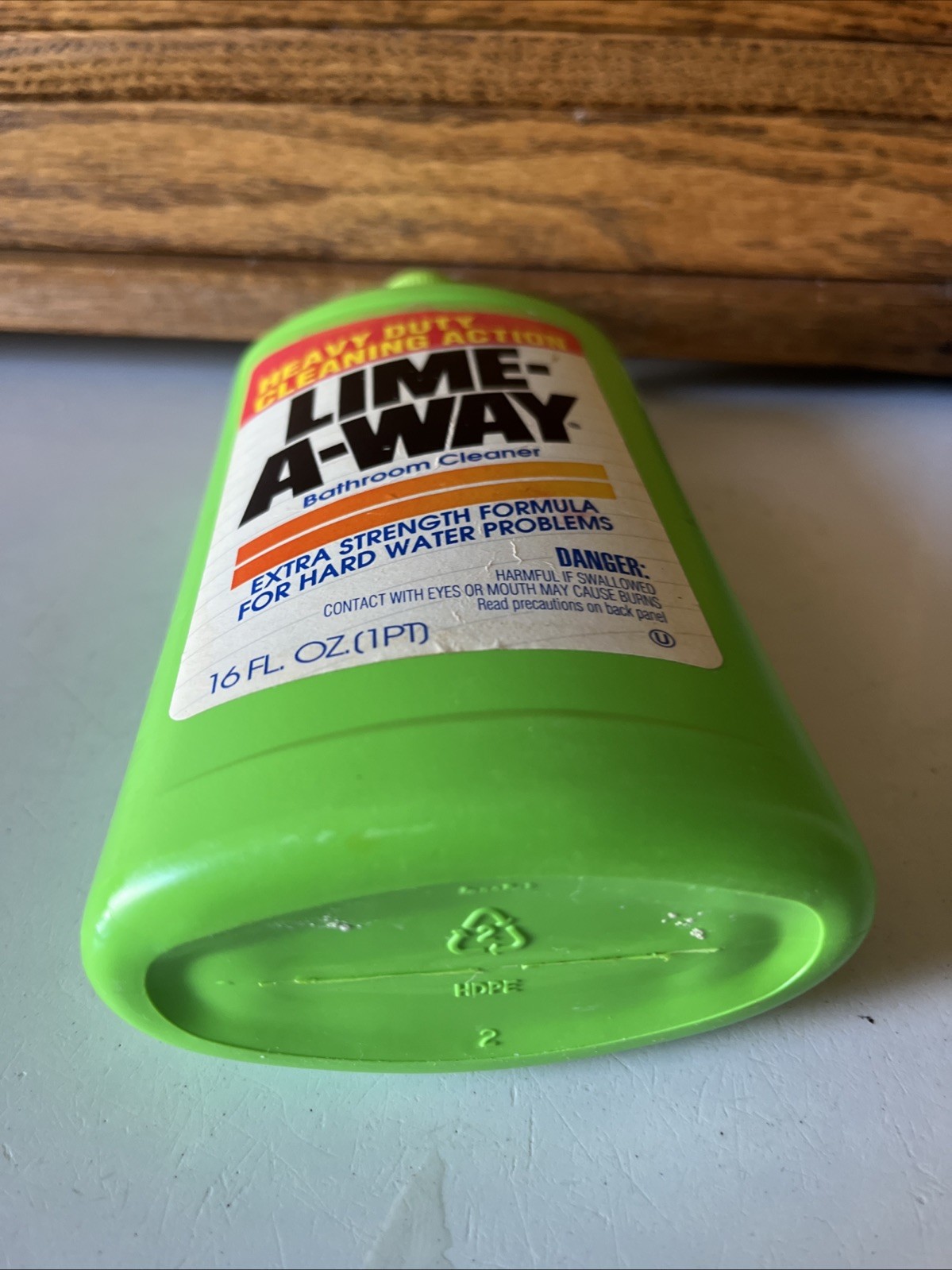 Lime-A-Way 1990’s Bathroom Cleaner 16 FL. Oz (1 PT) NOS Extra Strength Hard H2O