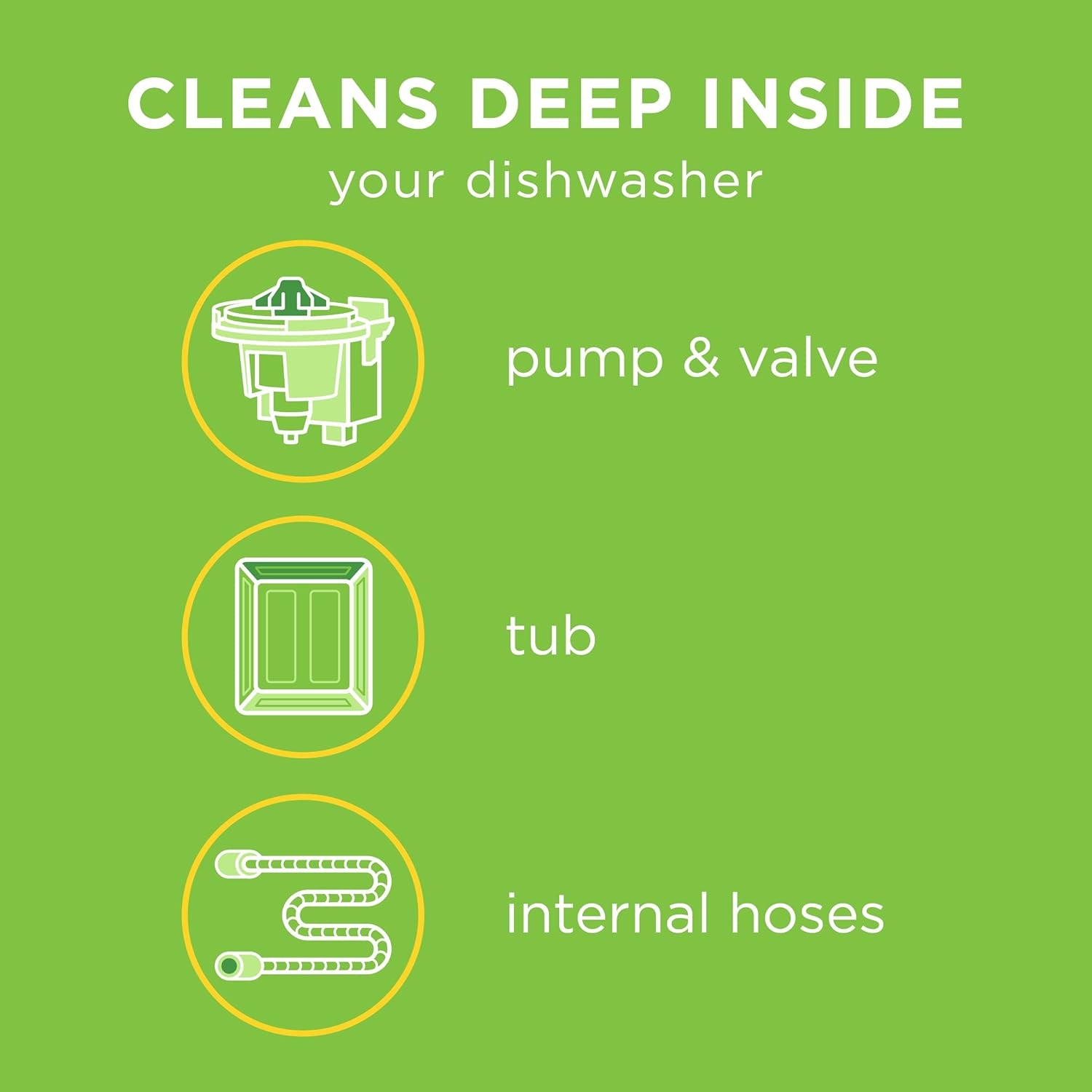 Affresh Dishwasher Cleaner 6 Tablets Odor Limescale Removal Appliance Cleaner