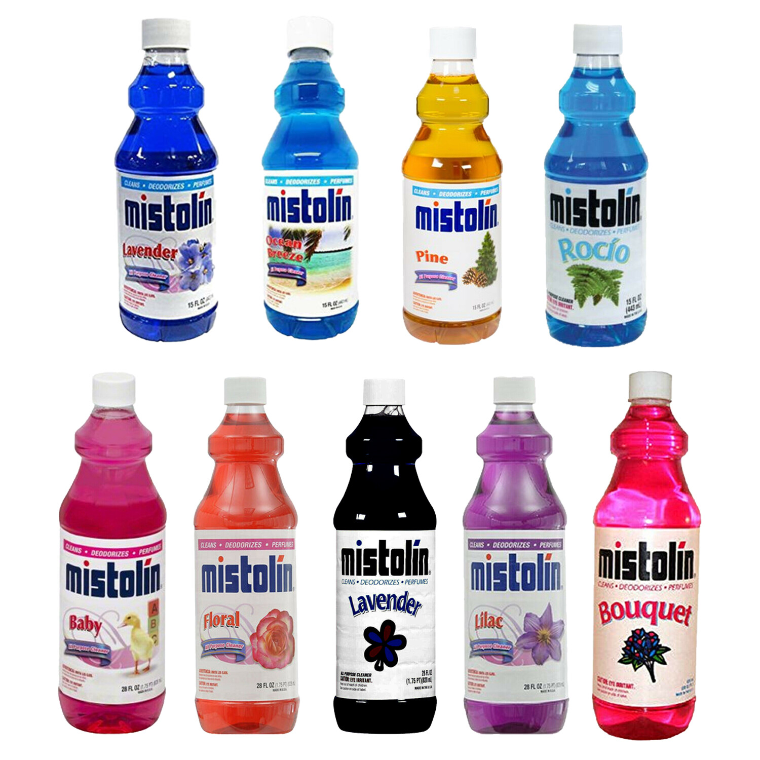 Mistolin Scented All-Purpose Cleaner Concentrated Liquid Professional Strength