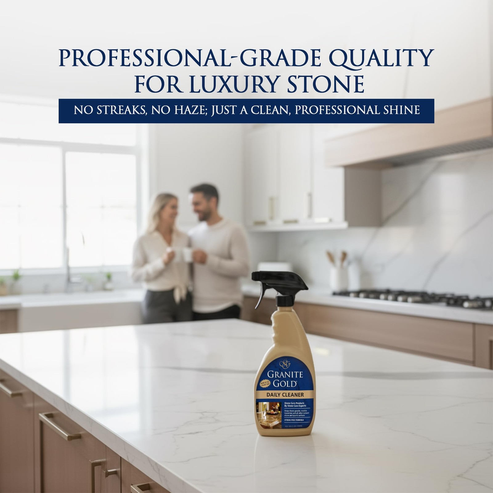 Daily Cleaner for Granite, Marble & Other Natural Stone & Quartz Surfaces, 32…