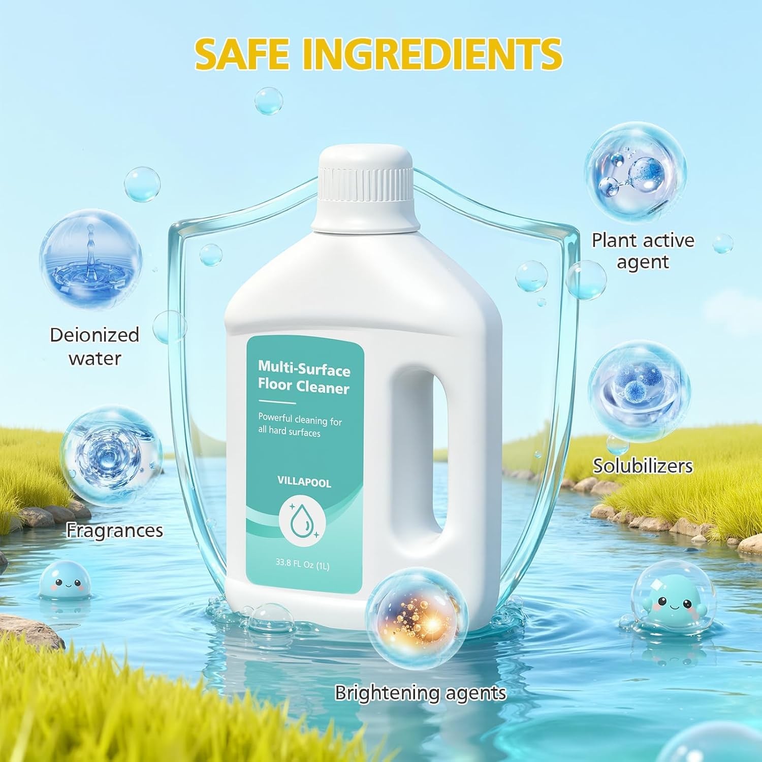 Floor Cleaning Solution with Dreame All Robot Vacuums & Wet Dry Vacuums, Resi…