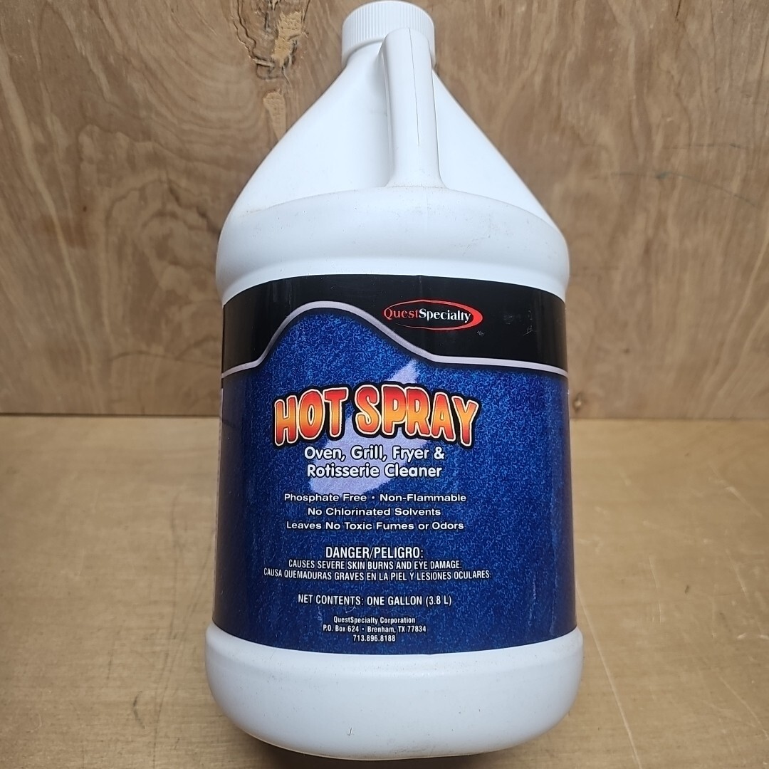 Quest Specialty – Hot Spray Cleaner, Oven & Grill & Rotisserie Cleaner 1 Gallon