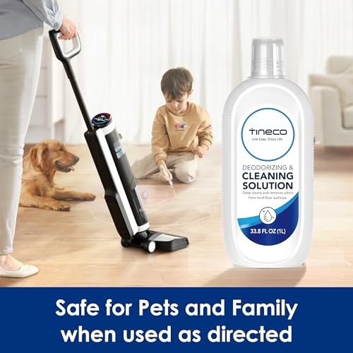 Tineco Floor Cleaning Solution 2L (2 x 33.8oz) for Wet Dry Vacuum Mops