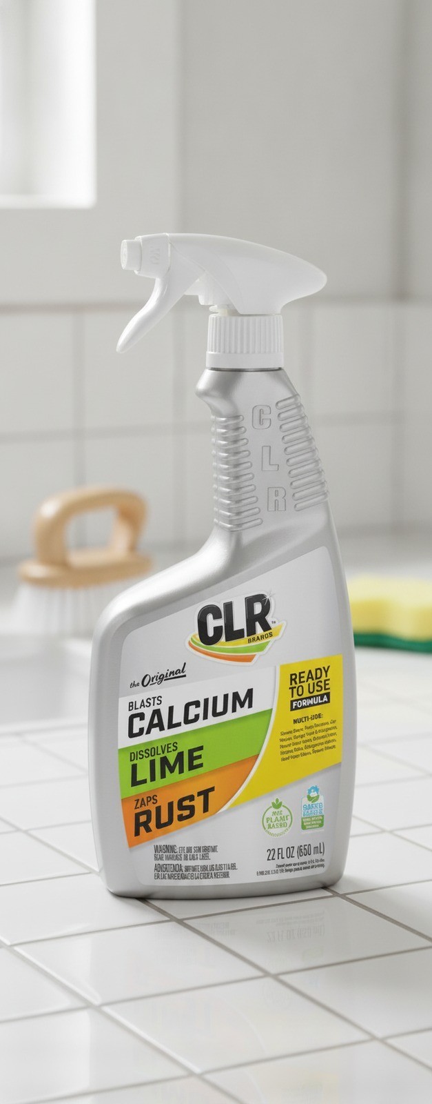 Lime Rust Remover, 22 Ounce Spray Bottle, CLR-22