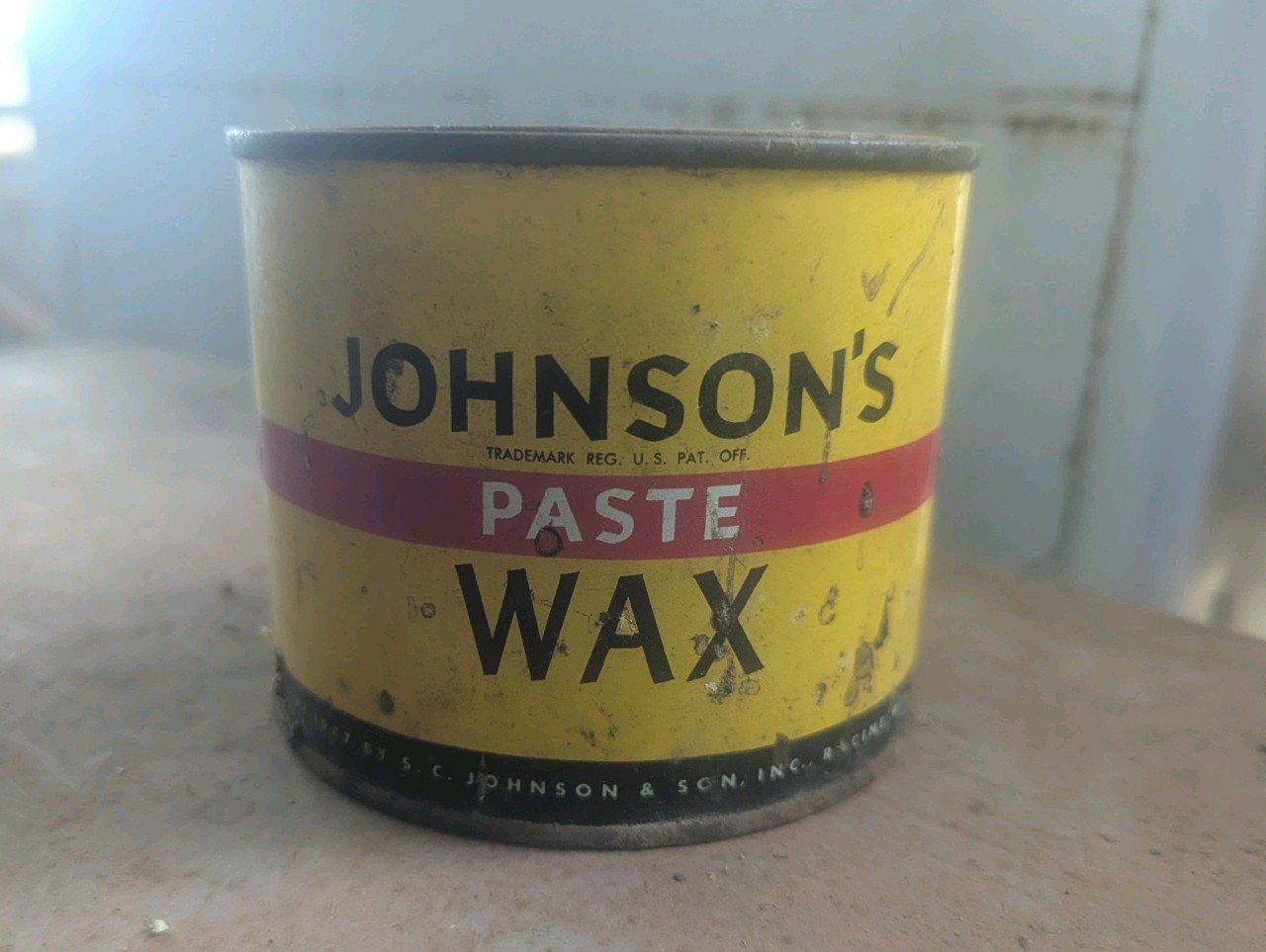 SC Johnson Paste Wax 2lbs Original Formula, Discontinued Vintage