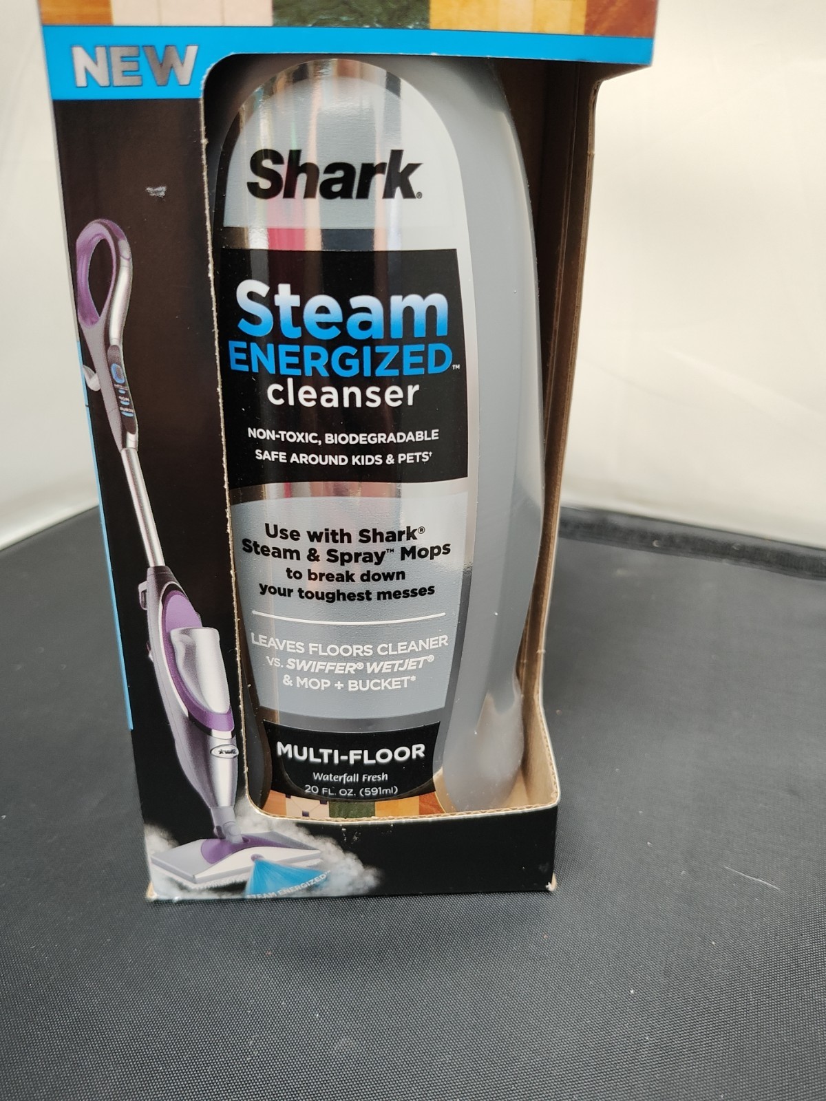 Shark Steam Energized Multi-Floor Cleanser 20 Oz Waterfall Fresh