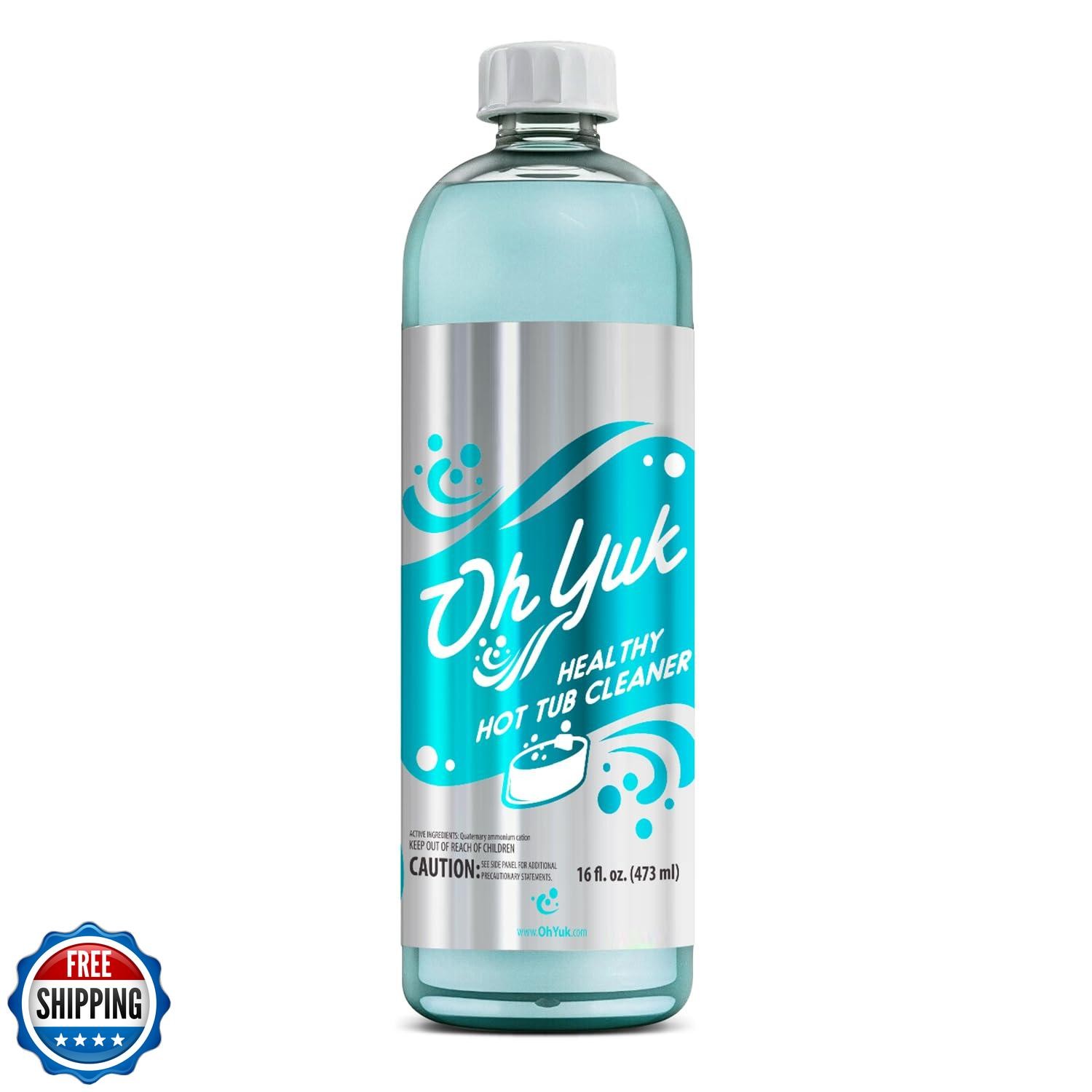 Oh Yuk Healthy Hot Tub Cleaner, The Most Effective Hot Tub Cleaner for Indoor