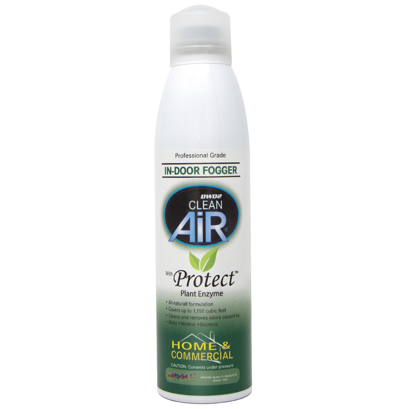 DWD2 Clean Air Protect Fogger 8oz Mold Odor Treatment Multi Surface Odor Elim…