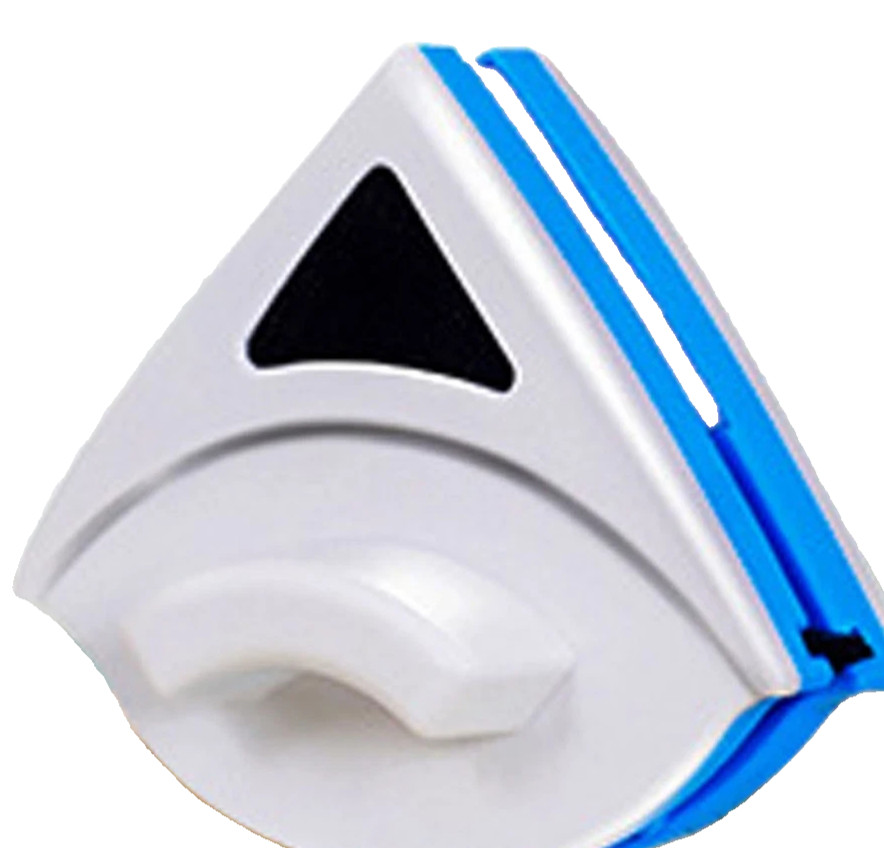 Magnetic Window Cleaner Blue Shape Single Sided Magnetic Glass