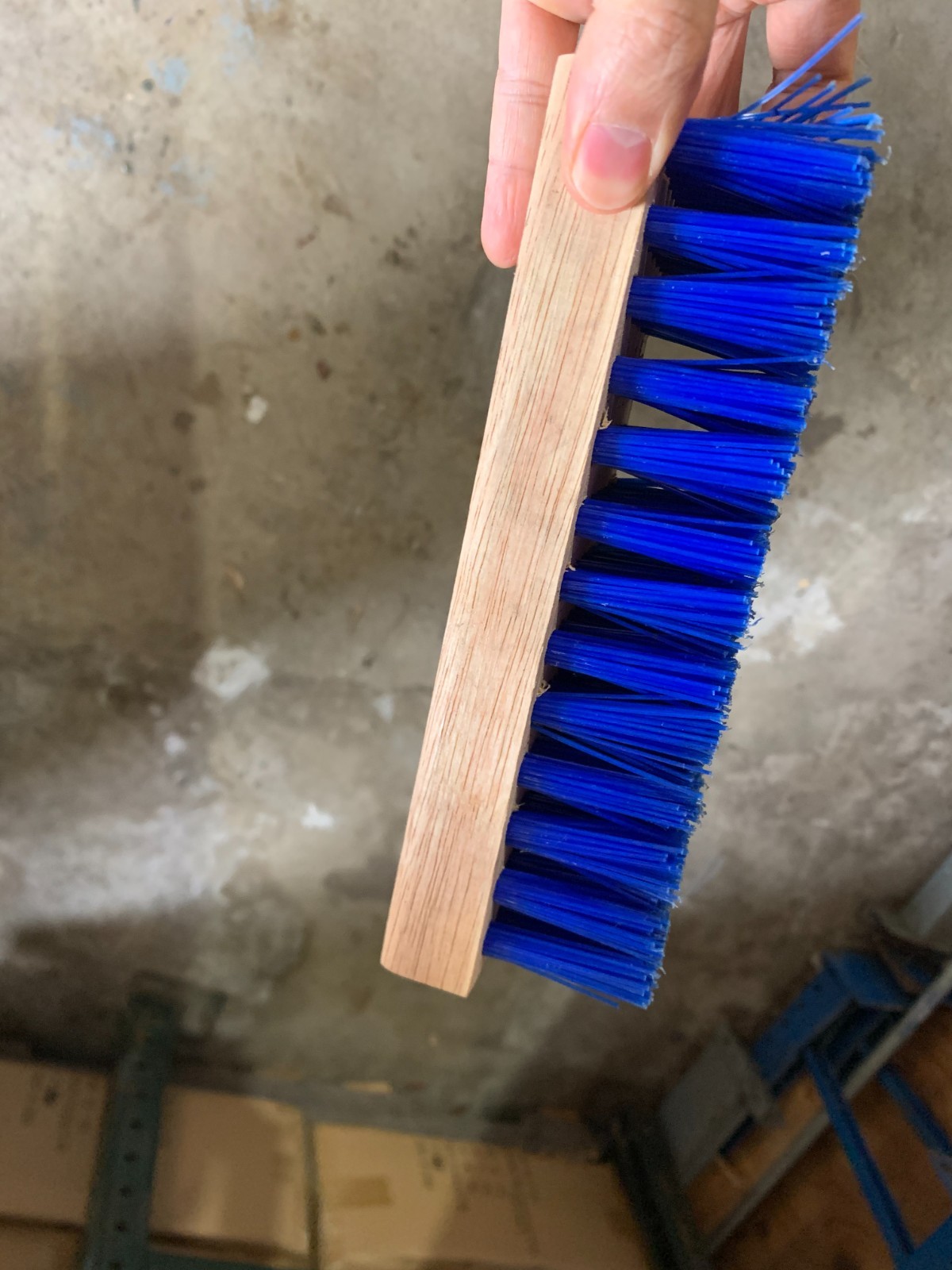 Heavy Duty Floor Scrub Brush – Manual Hand Held, Stiff Bristles for Cleaning
