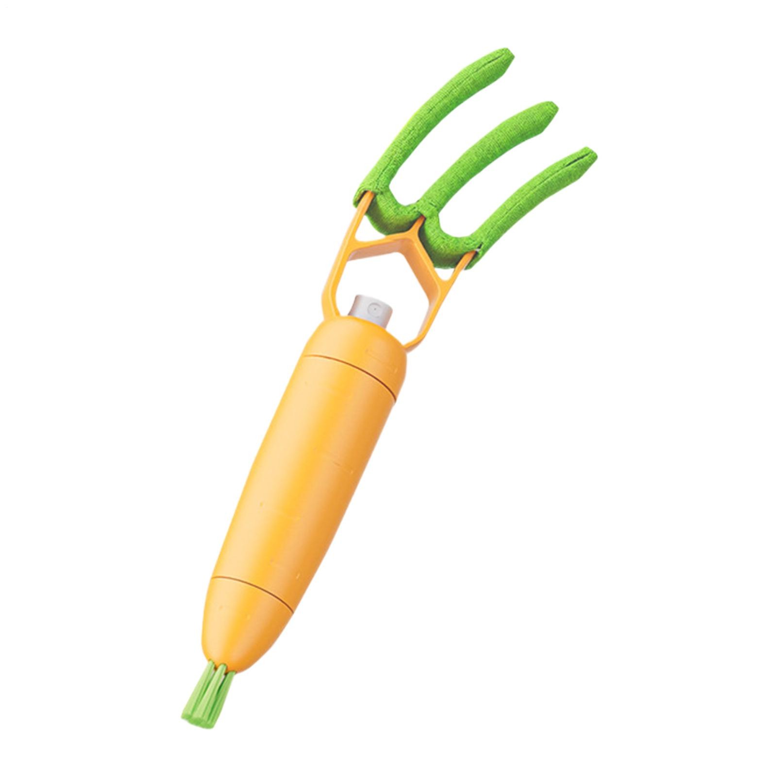Carrot-Shaped Blind Cleaner Detachable with Microfiber Sleeve for Window AC Vent