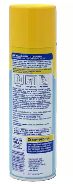 Shop ZEP 18 oz. Foaming Wall Cleaner (Pack of 2)
