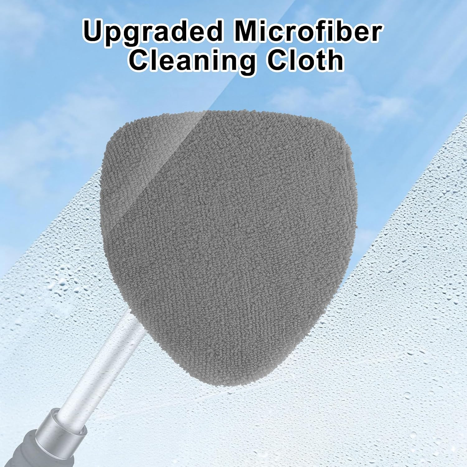 Windshield Cleaner Tool, Car Interior and Exterior Window Cleaning Kit with Exte