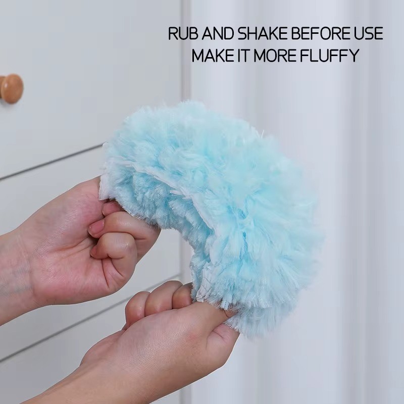 30 pcs Duster Refills Disposable Duster Refills Compatible for Swiffer (Blue)