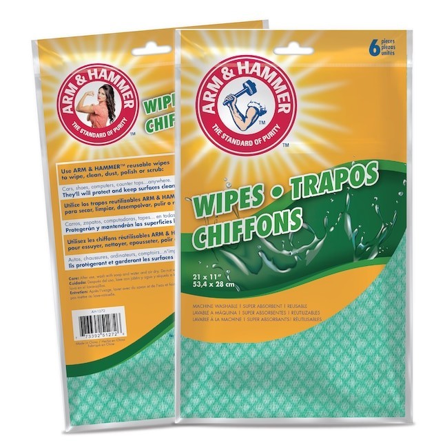 Arm & Hammer 6 -Pack Non-woven fiber Cloth