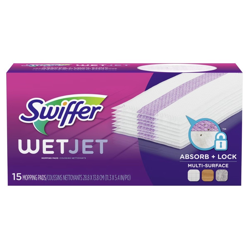 WetJet Multi-Surface Floor Cleaner Spray Moping Pads Refill – Unscented