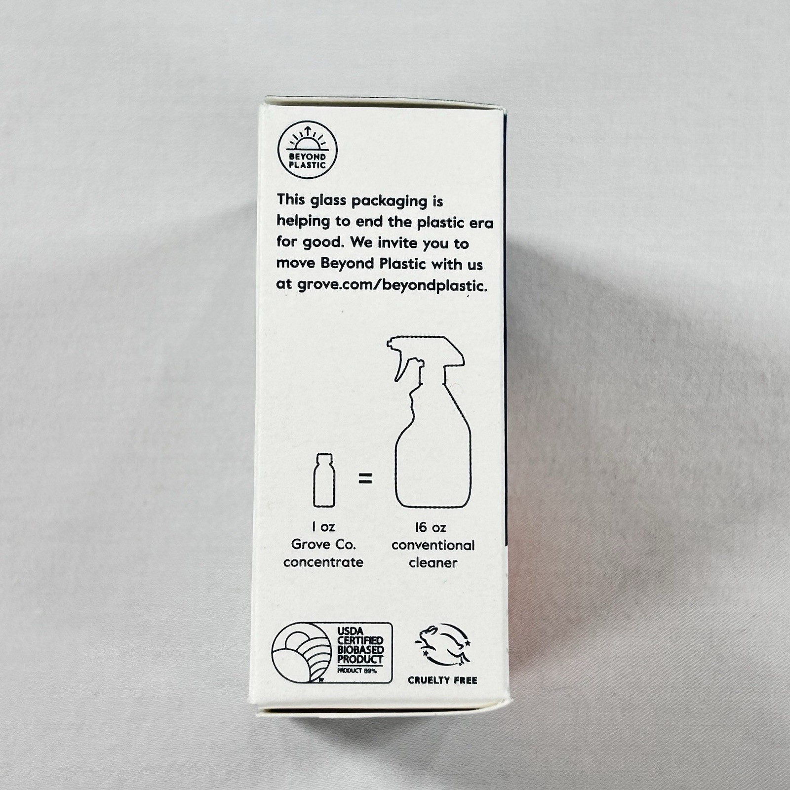 Grove Co Daily Shower Cleaner Concentrate Orange And Rosemary Set Of 2 NEW