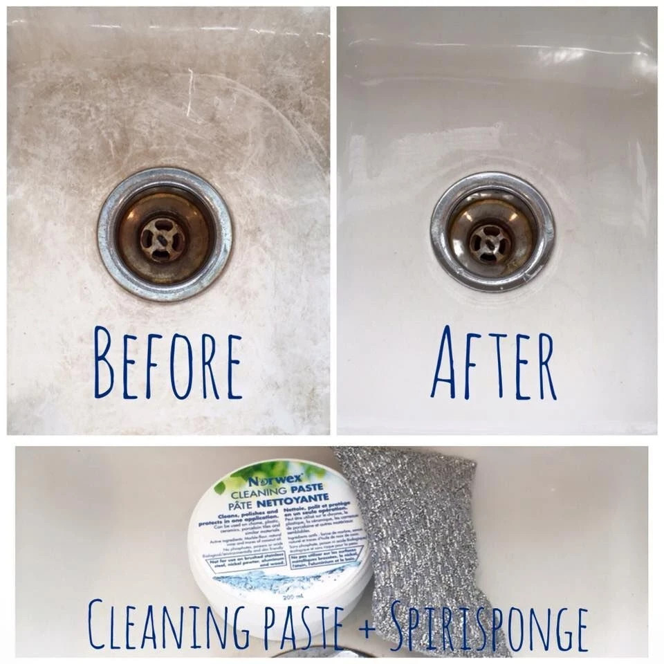 New Norwex Cleaning Paste 74ml 2.50 Fl.Oz Stain Removal, Cleans Dirt & Polish