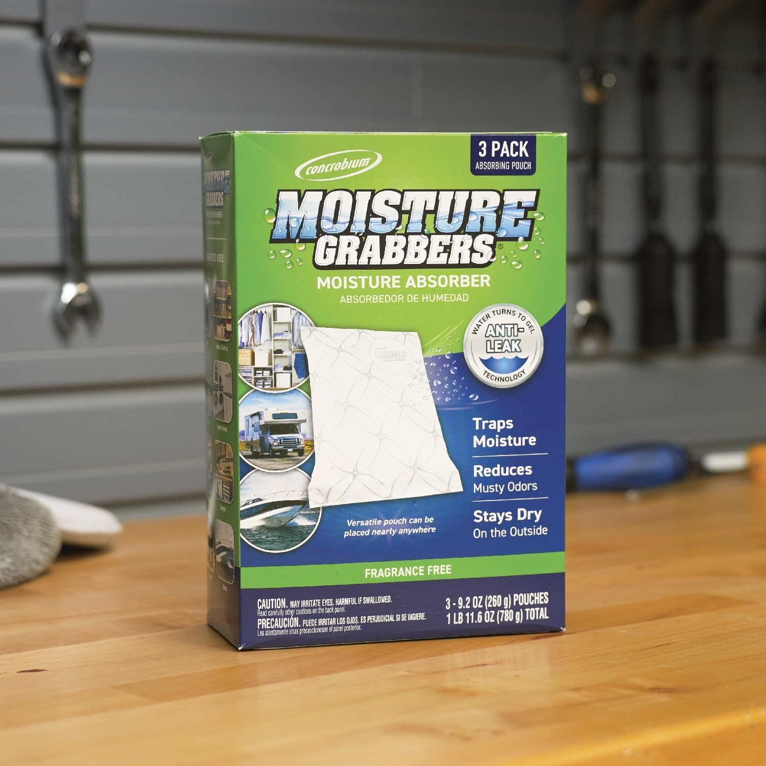 7453276 Moisture Grabbers Humidity Absorbing Pouch, 27.6 Oz