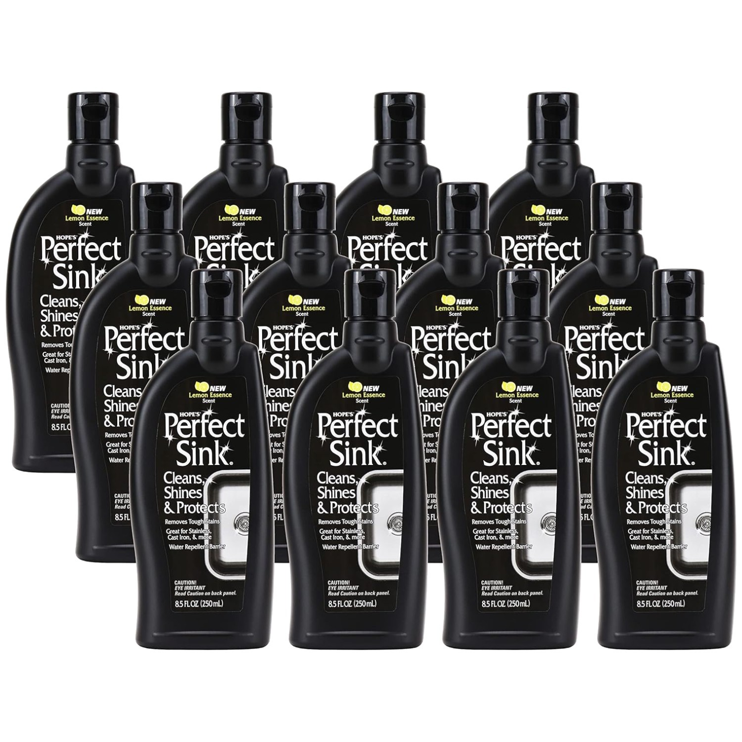 Sink Restorative Polish, Water-Repellent Formula, 12 Pcs