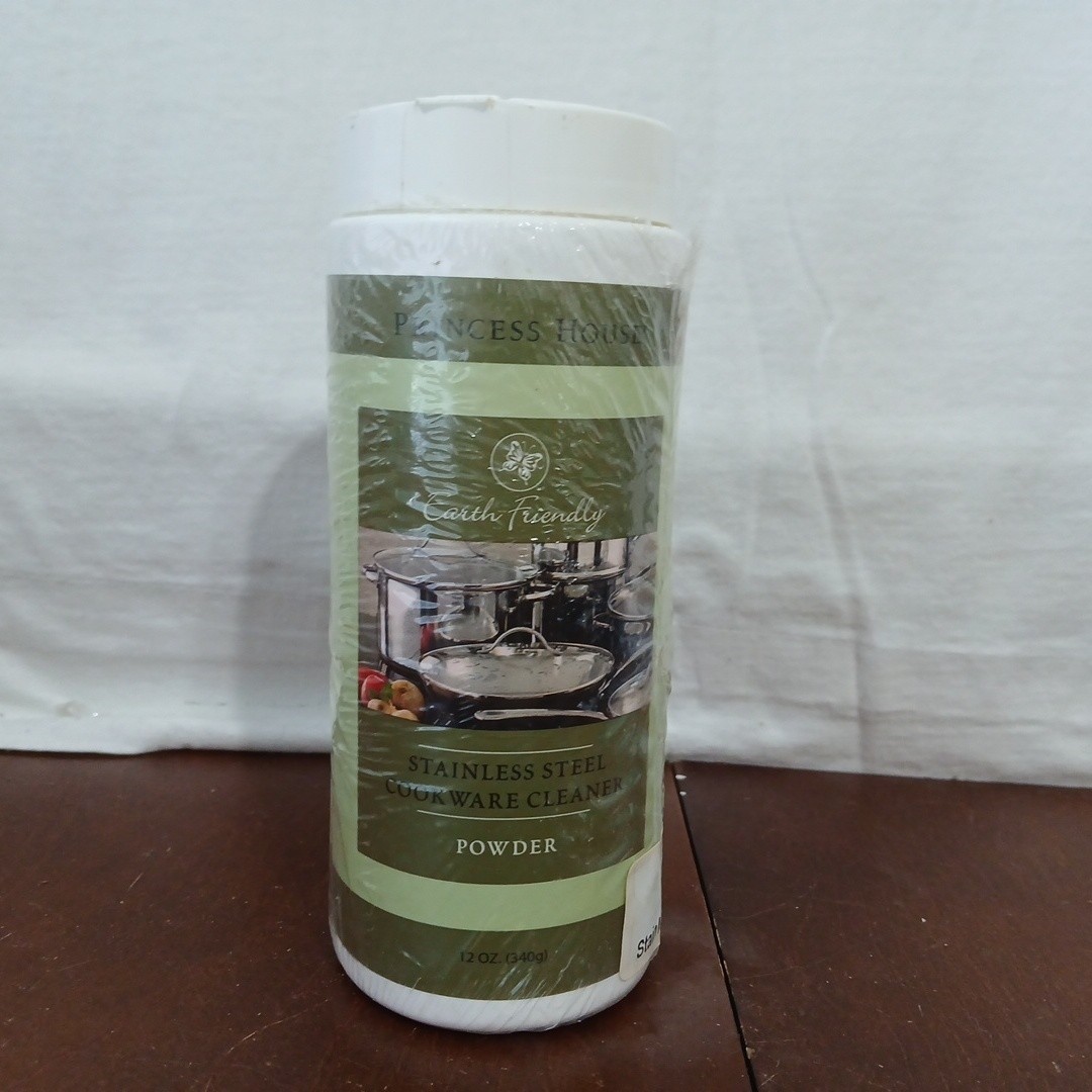 Princess House Stainless Steel Cookware Cleaner Powder 12 oz