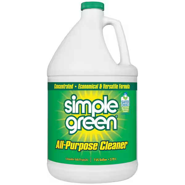 Simple Green All-Purpose Cleaner, 1 Gal. Concentrated Removes Dirt Grease Stains