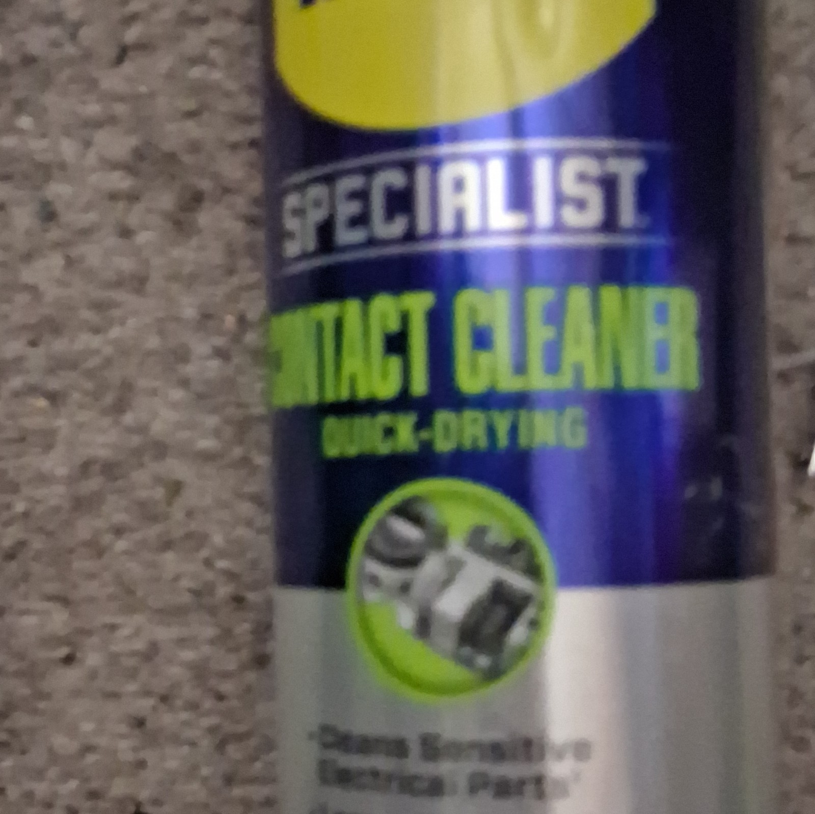 Contact Cleaner Spray for Electronics, Quick-Drying, Leaves No Residue, 1 Pack