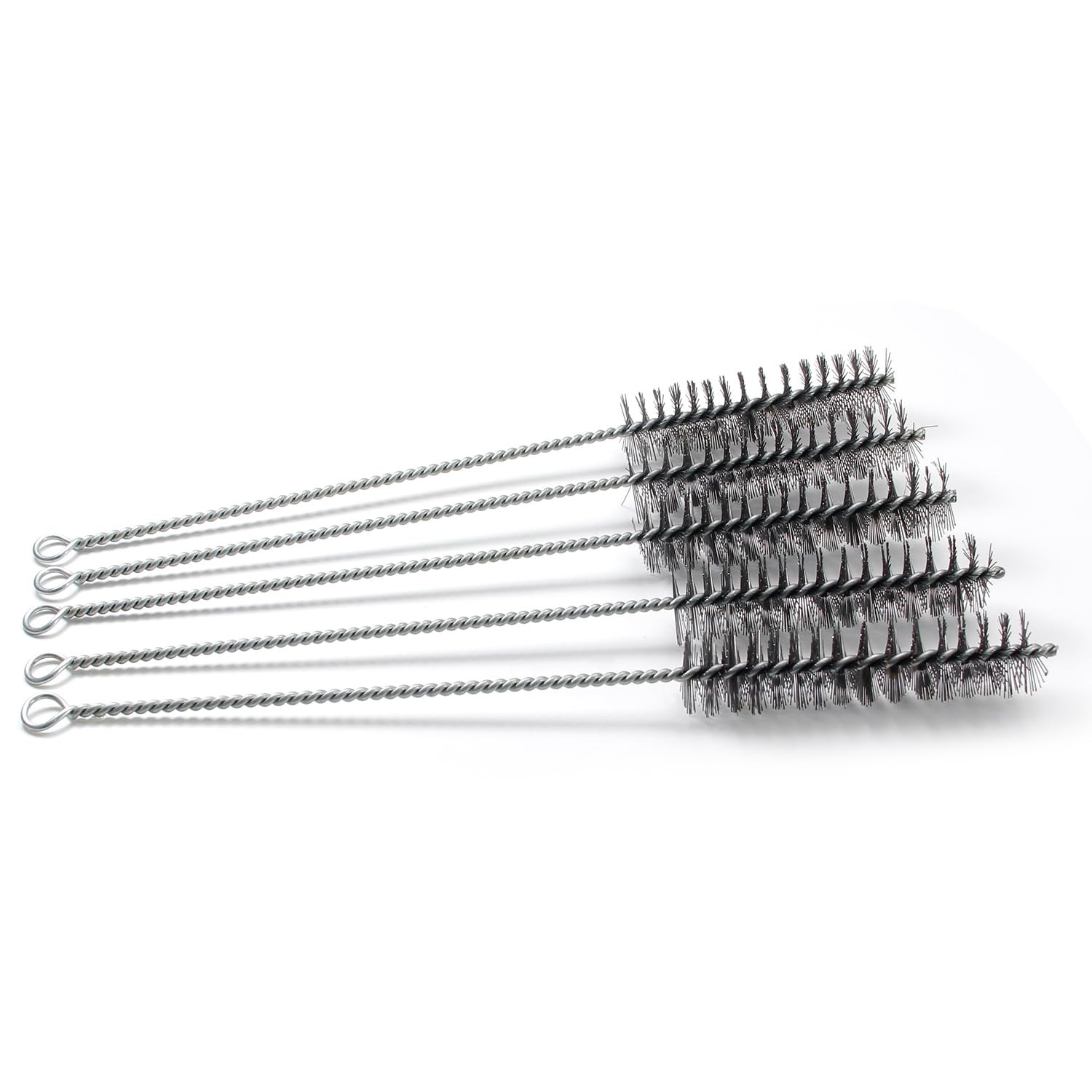 Wire Tube Brushes, 1.0-inch Diameter, 12-inch Long, 5pcs