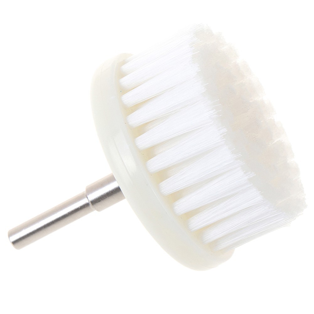 Drill Brush Attachment Soft Scrubber Leather Upholstery Car Detailing Cleaning