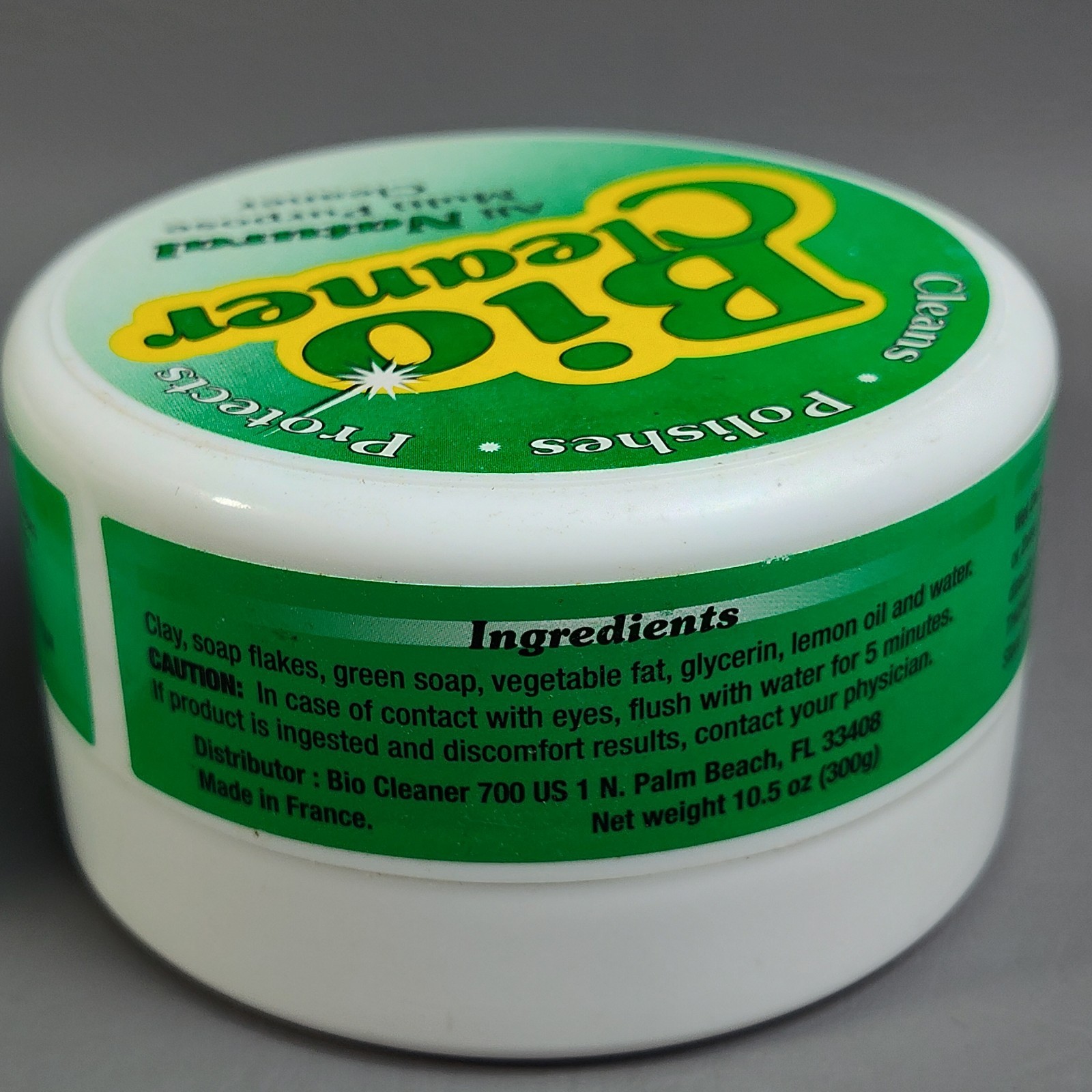 BIO CLEANER All Natural Multi Purpose Clay Cleaner 1 NEW 1 USED 1 Sponge 10.5oz
