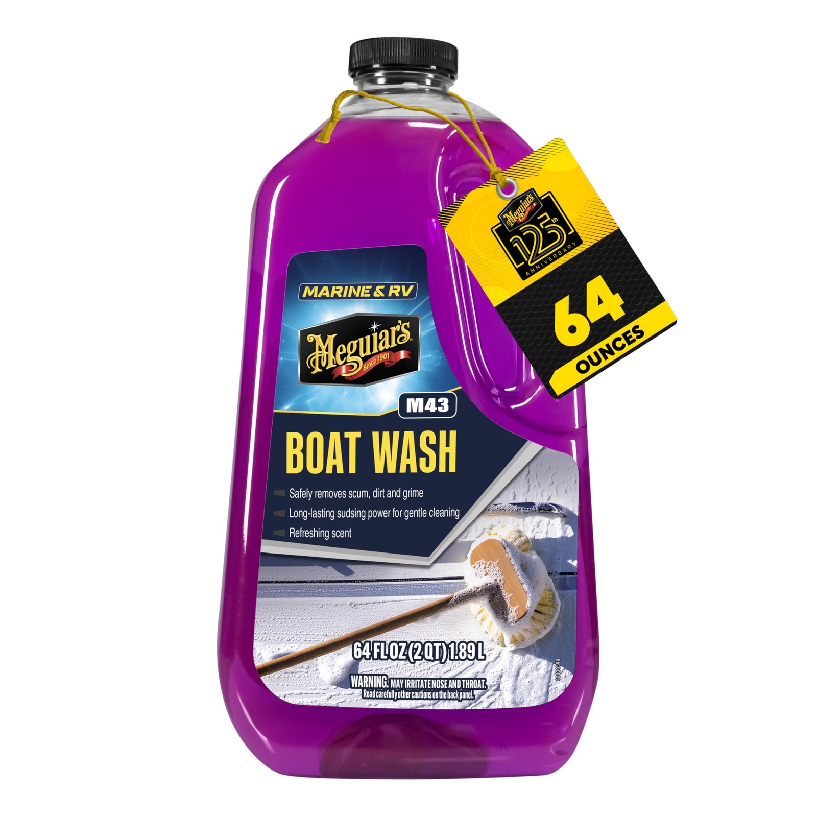 M43 Marine/RV Boat Wash, pHBalanced Boat/RV Wash for Protecting Fiberglass an…