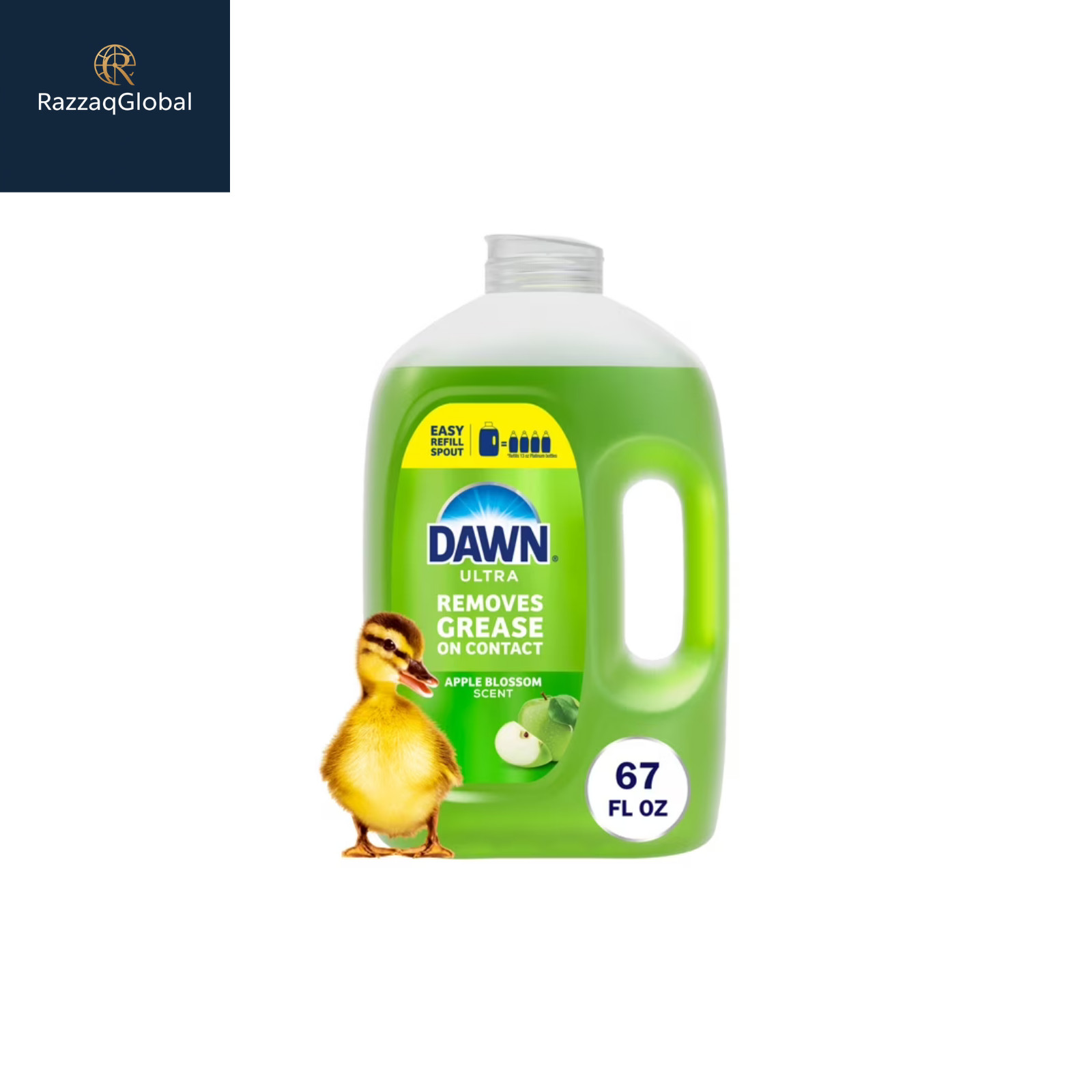 Dawn Ultra, Refill Jug Dish Soap Apple Blossom, 67oz