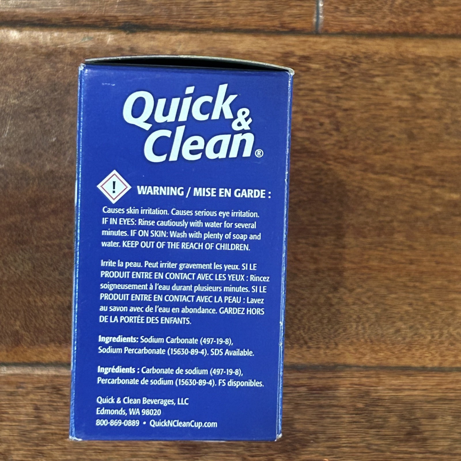 Open Box Quick & Clean [5-Pack] Keurig Single K Cup Coffee Machine Cleaning Pods