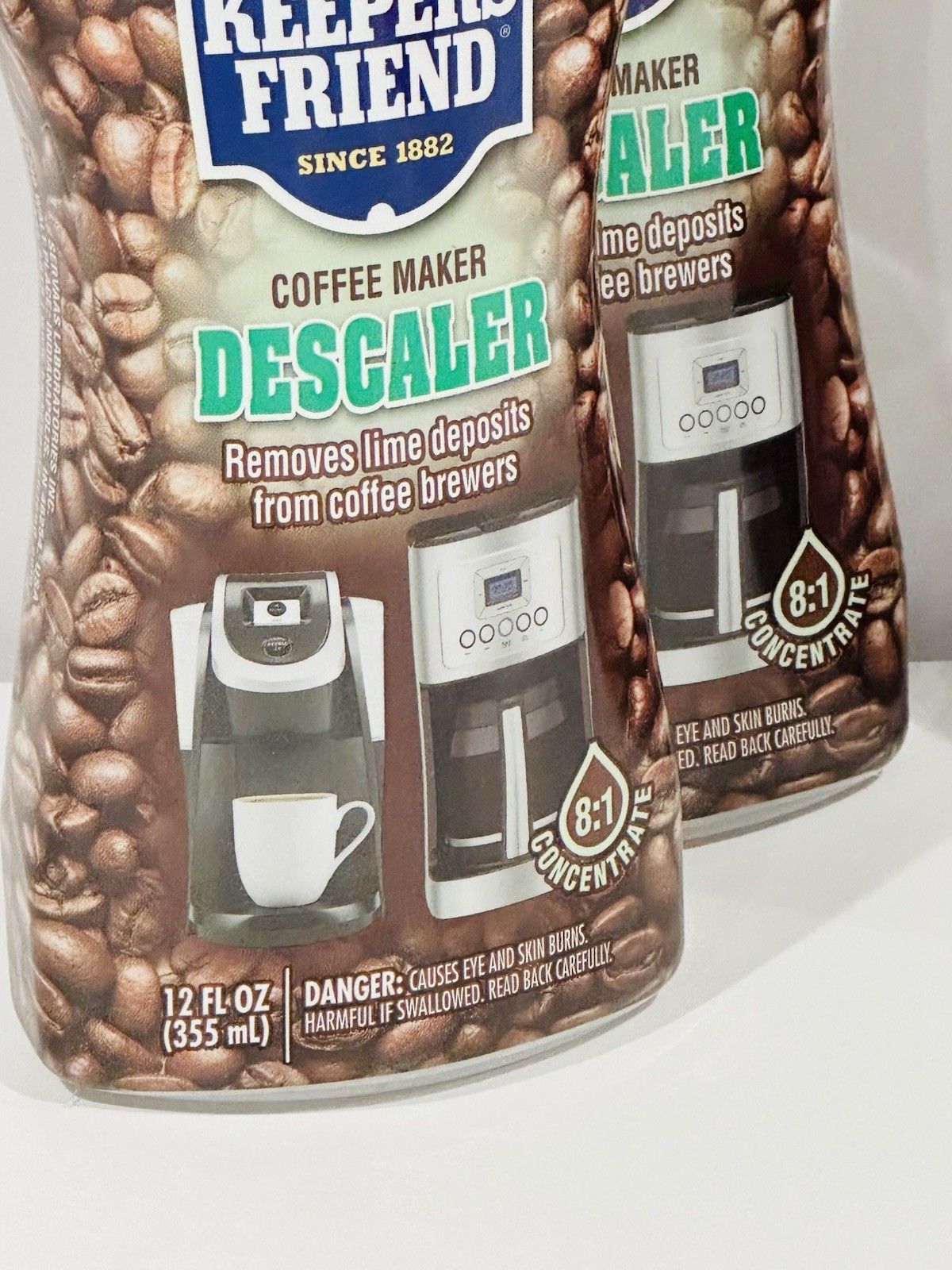 Lot of 4 Bar Keepers Friend COFFEE MAKER DESCALER 12 fl oz NEW & SEALED