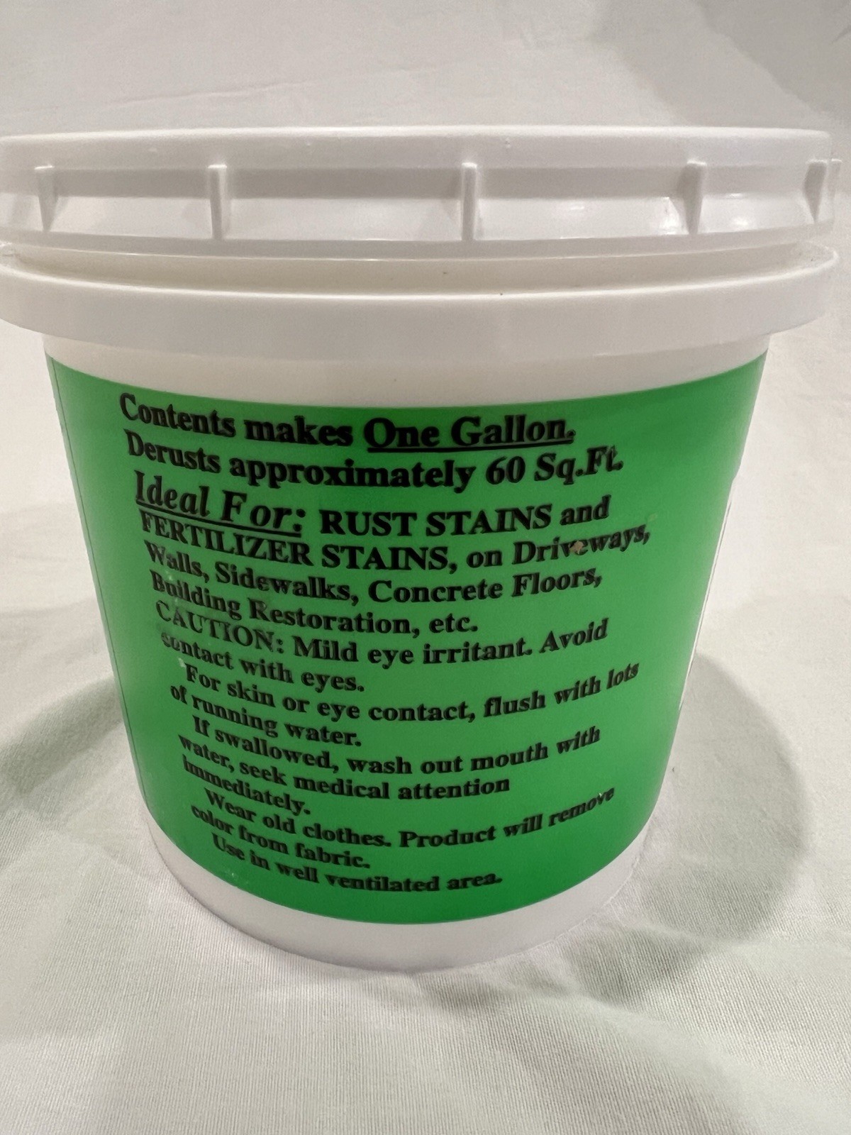 Rust Remover Concrete Treatment Singerman Laboratories