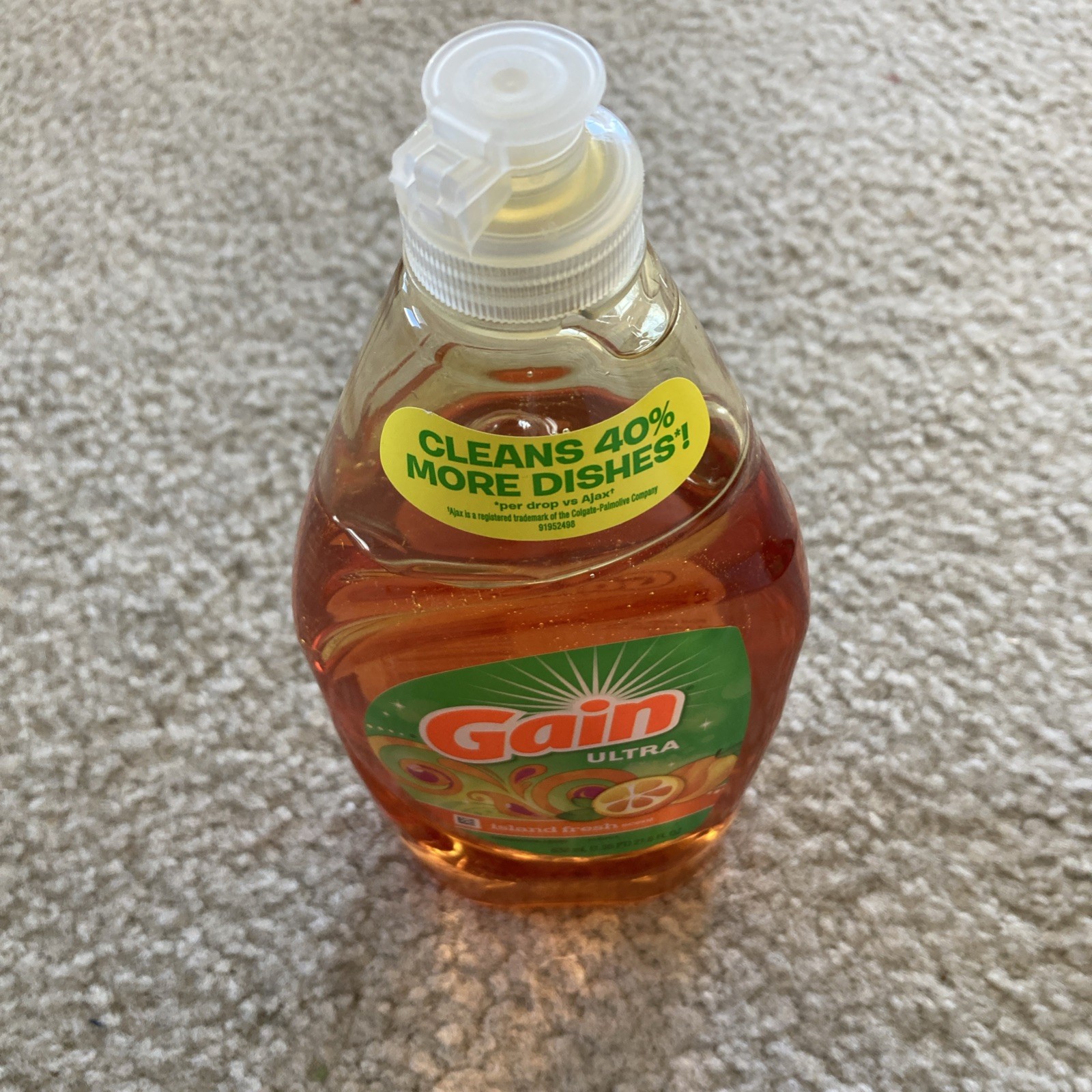 Gain Ultra Island Fresh Scent Dishwashing Liquid