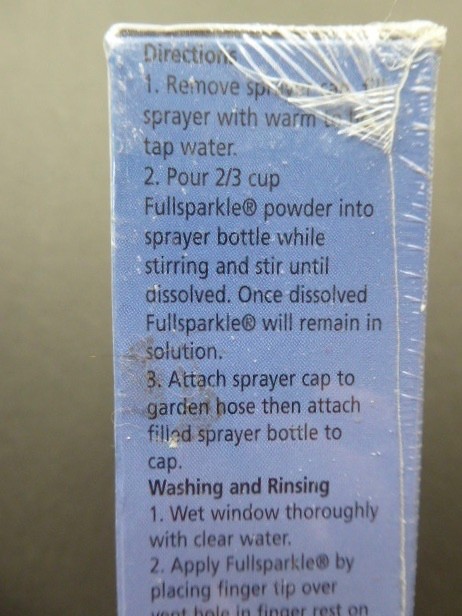 The Fuller Brush Company Full Sparkle Sprayer Refill 16oz Multi Use Sealed