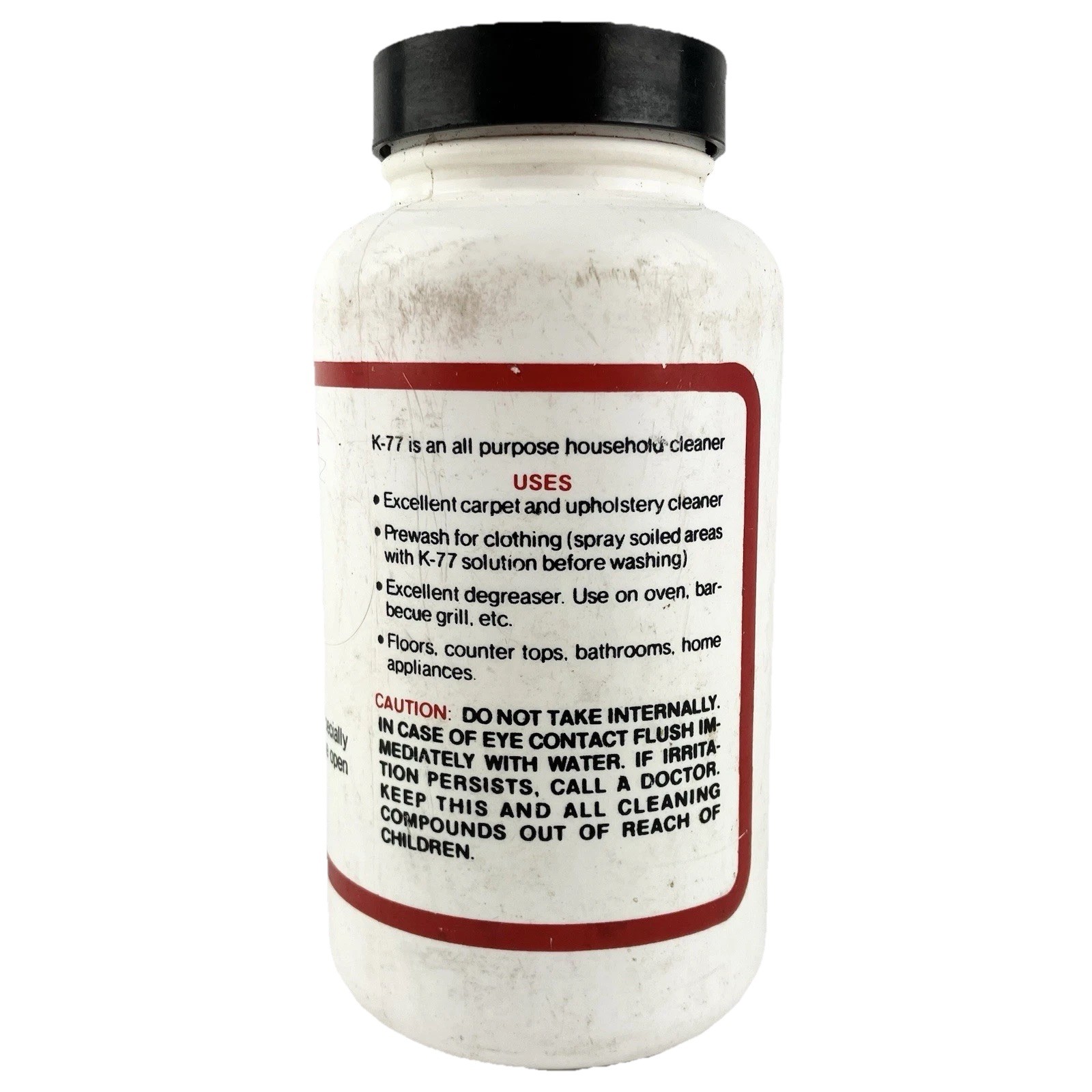 K-77 Sudsless Cleaner Stain Remover For Tel Tor Treated Fabrics Concentrate 10g