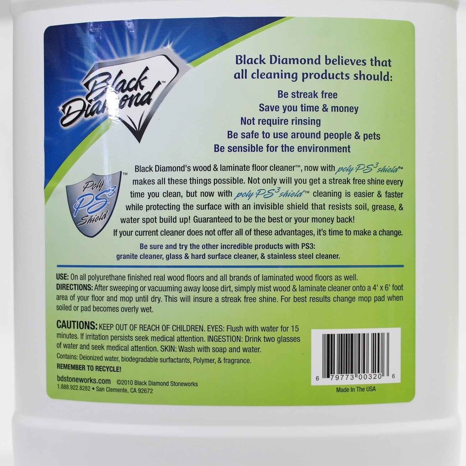 Wood & Laminate Floor Cleaner- Ready to Use Non-Toxic No-Rinse Formula – Safe…