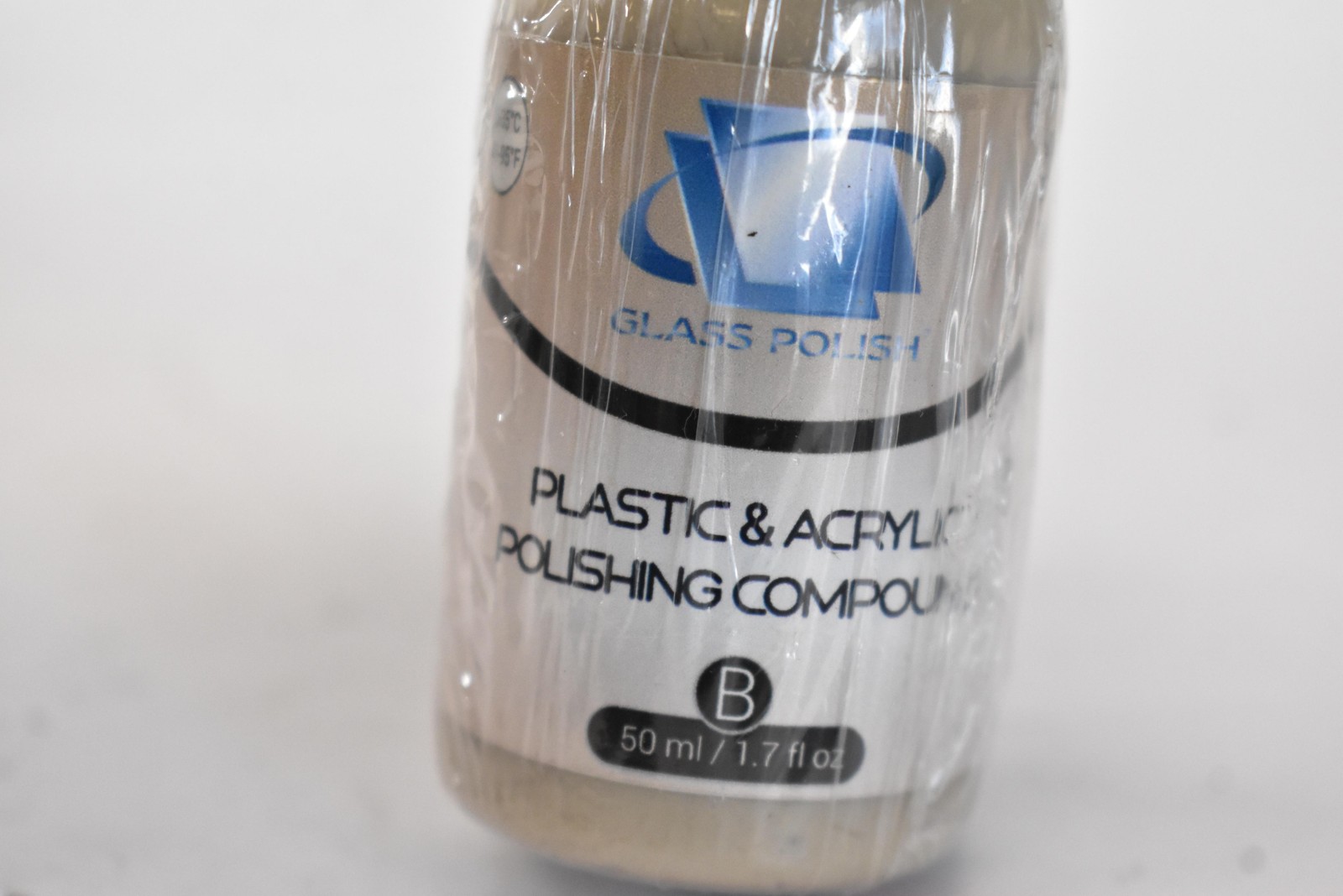 Glass Polish Plastic & Acrylic Polishing Compound Liquid 4 Pack 50ml Eco B ONLY