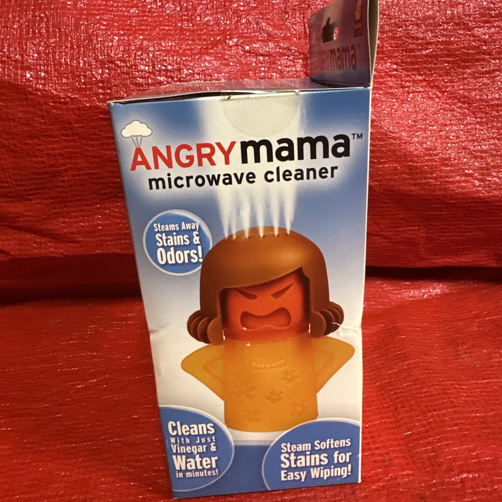 New Angry Mama Microwave Fast Steam Useful Newest Cleaner Cleaning Gadget 2015