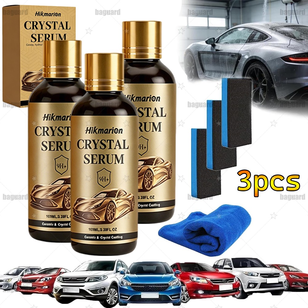 3X 300ML PTZ Crystal Serum–Advanced Graphene Ceramic Coating For Cars Brand new