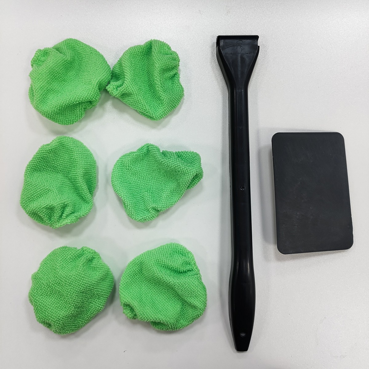 Car Windshield Cleaning Tool, Windshield Window Cleaner with 5 Washable